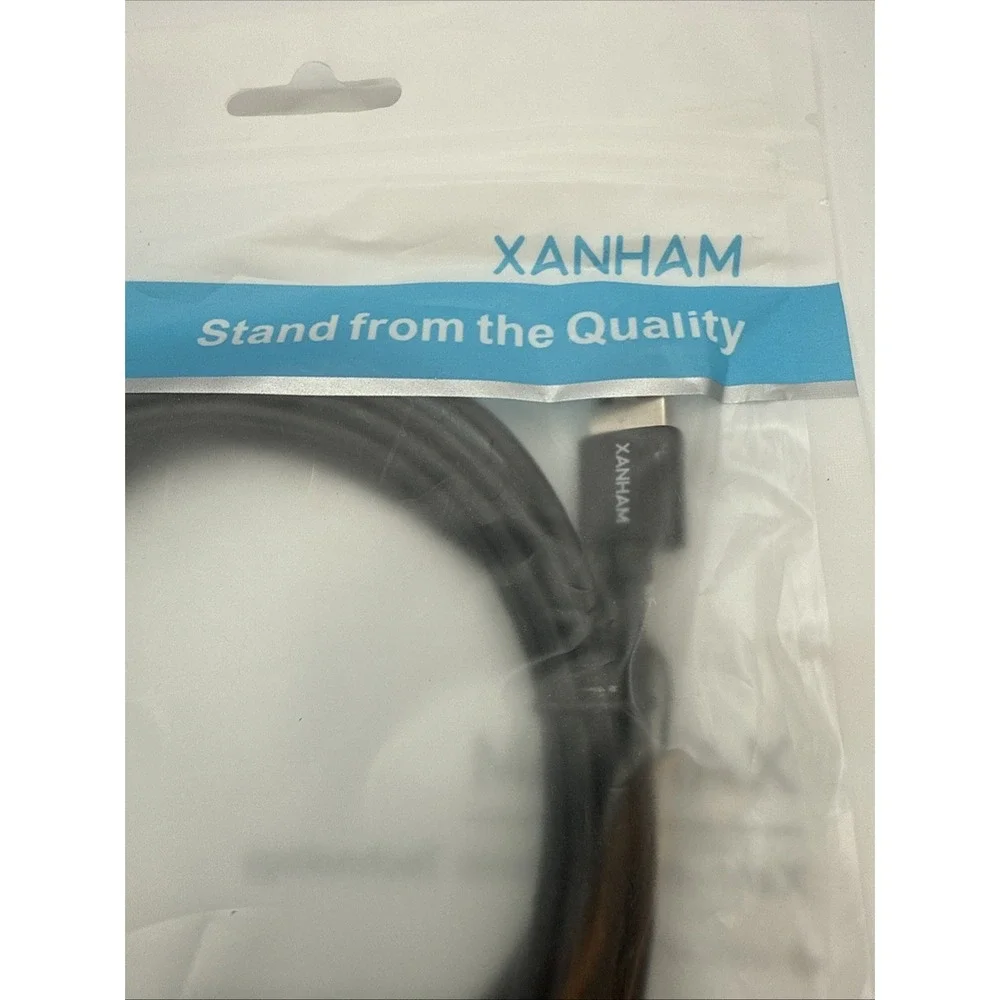 XANHAM USB‎ 2.0 A to B male to male black 9 feet